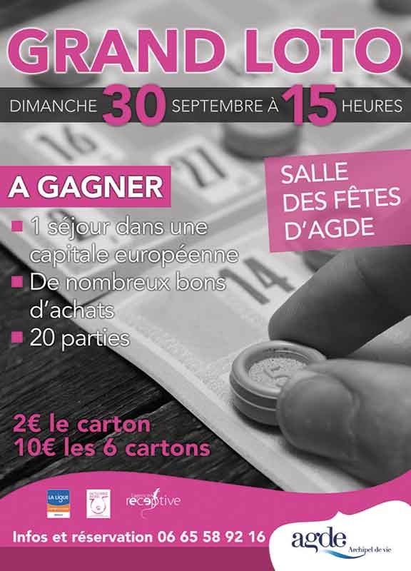 Grand Loto Octobre Rose