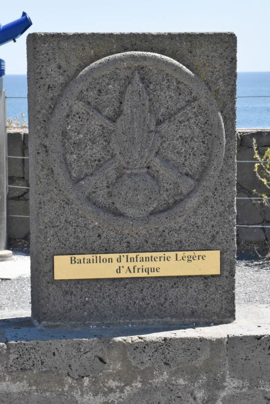 Stèle du Bataillon d Infanterie Légère d Afrique