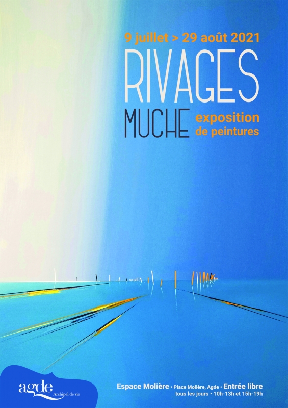"Rivages" exposition de peintures de MuChe / AGDE2021