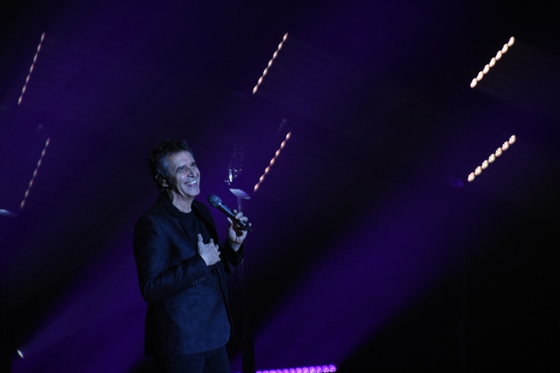 Un beau succès pour le concert de Julien Clerc