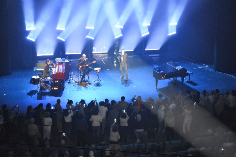 Un beau succès pour le concert de Julien Clerc