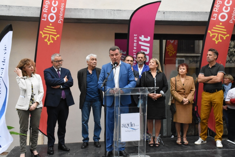 Inauguration du Théâtre AGathois