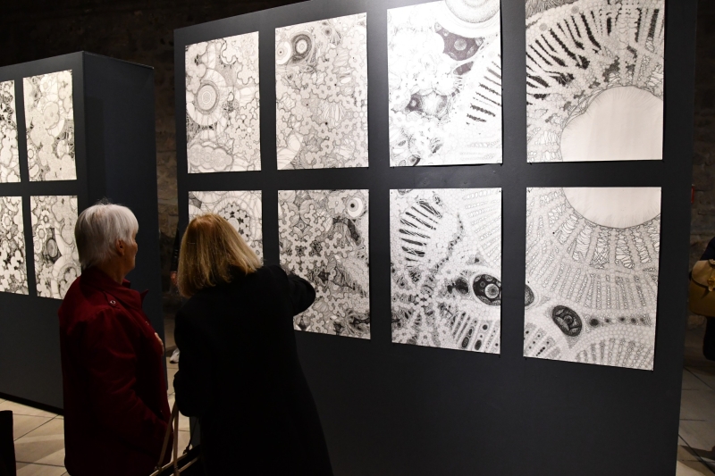 L'exposition ZOOM - chambre à bulles de thierry olivier à découvrir à l'Espace Molière