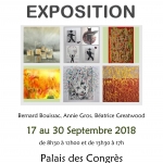 exposition peintures association matières formes et couleurs