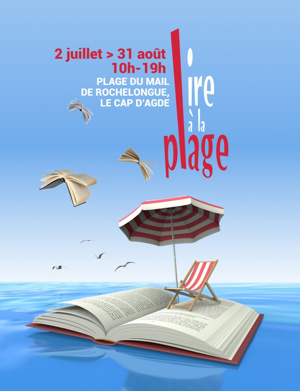 Lire à la plage 2018 - Agde - Cap d'Agde