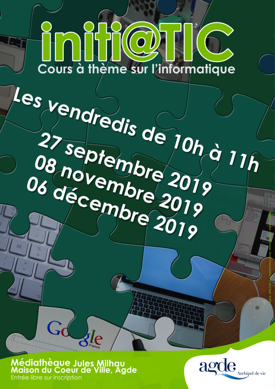 Atelier - Initiation Informatique - mediatheque_Agde sept. 2019