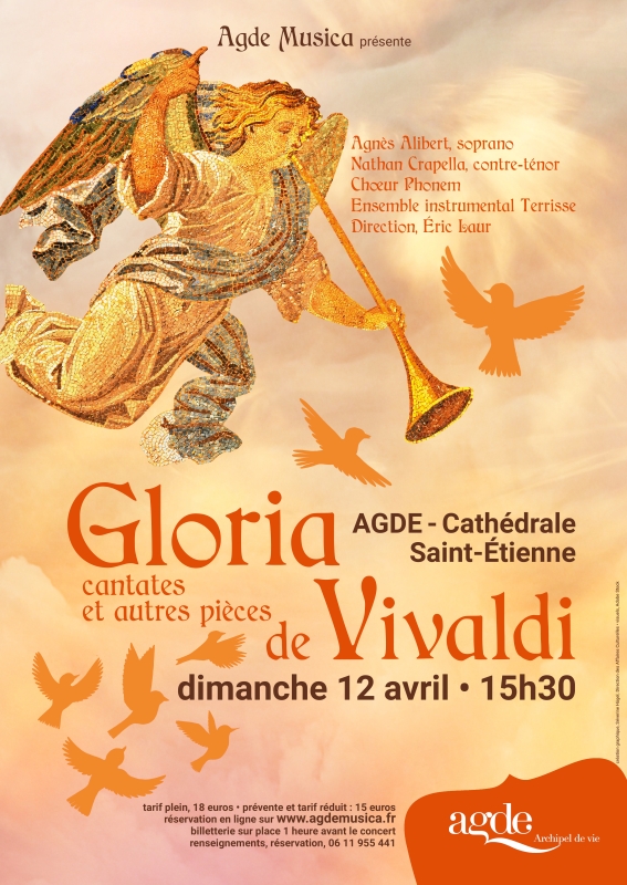 Concert "Gloria de Vivaldi" cantates et autres pièces