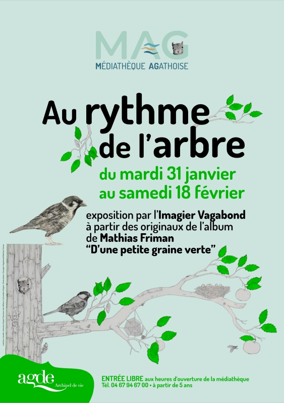 Exposition "Au rythme de l'arbre" / MAG février 2023