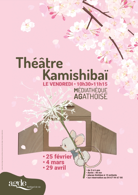 théâtre Kamishibaï - jeune public / Médiathèque Agathoise / 2022