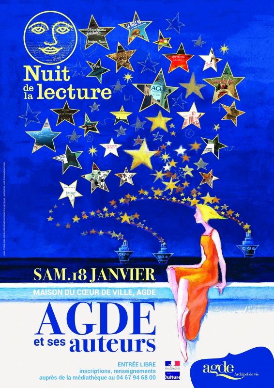 Nuit de la Lecture 4ème édition / Agde et ses auteurs / AGDE 2020