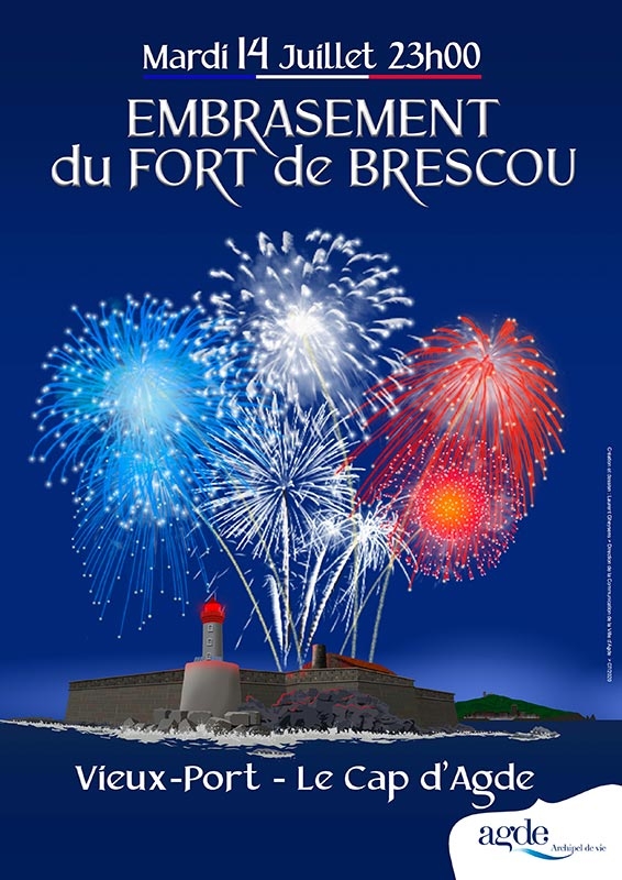 Embrasement du Fort de Brescou