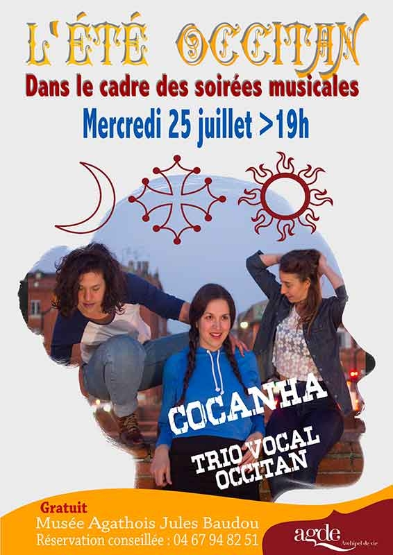 L'été Occitan : COCANHA Trio vocal