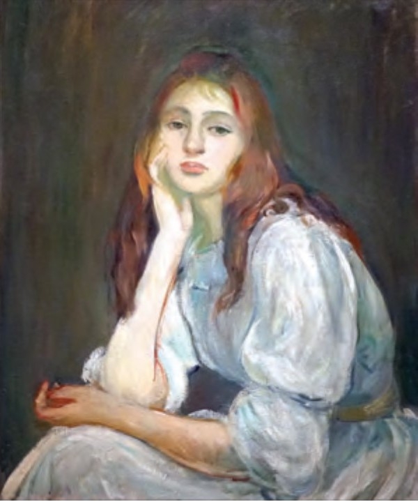 "Des peintres et des mots" / Julie Rêveuse tableau de Berthe Morisot / MAGAgde2022