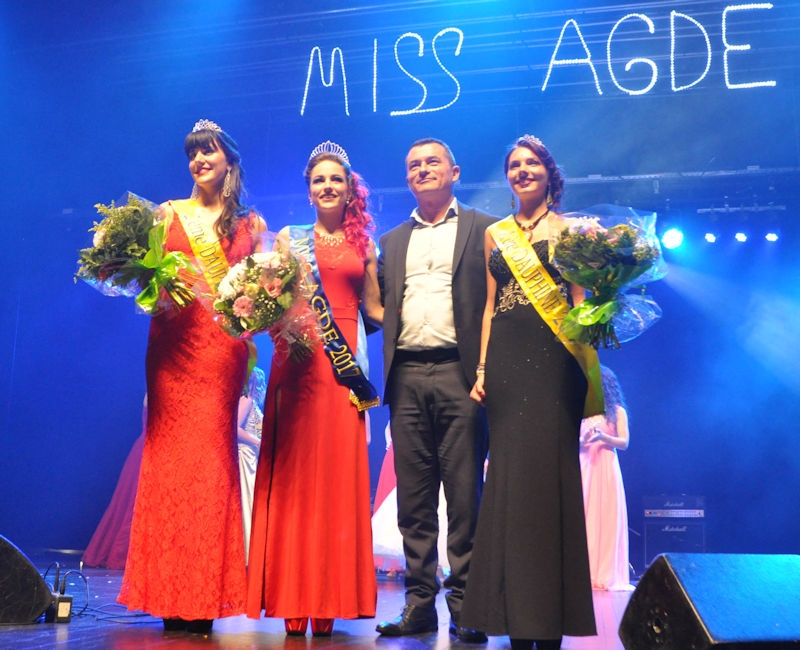 Miss Agde 2017 et ses Dauphines