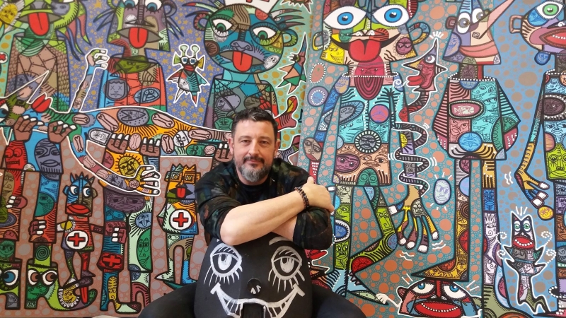 L'aventure colorée - Didier TRIGLIA - expo hiver 2023