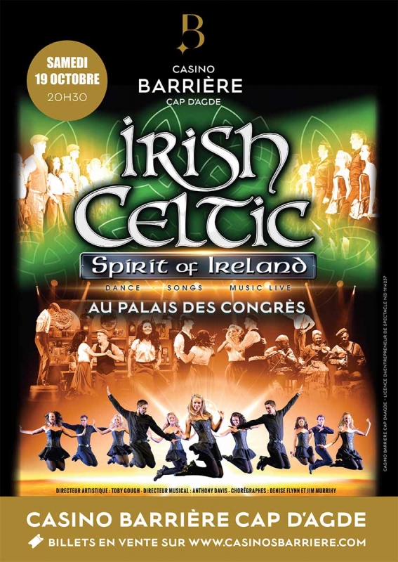 Soirée Irish Celtic «Spirit of Ireland»