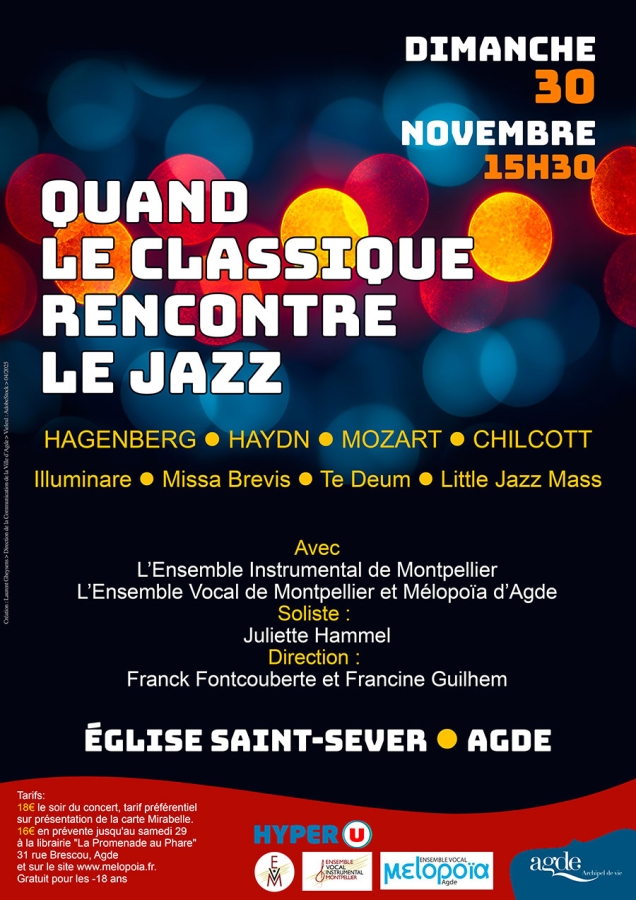 Concert : Quand le Classique rencontre le Jazz