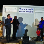 Inauguration du club-house Édouard Moreno au Palais des Sports