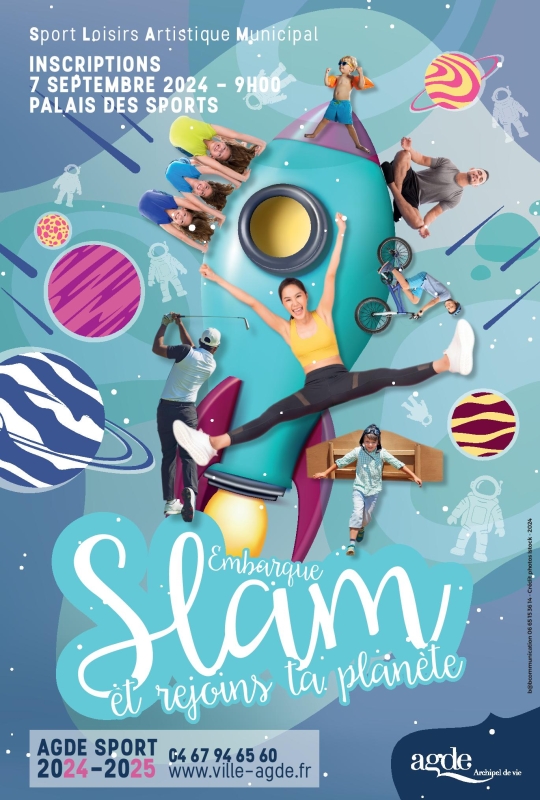 Inscription aux activités du SLAM 2024-2025