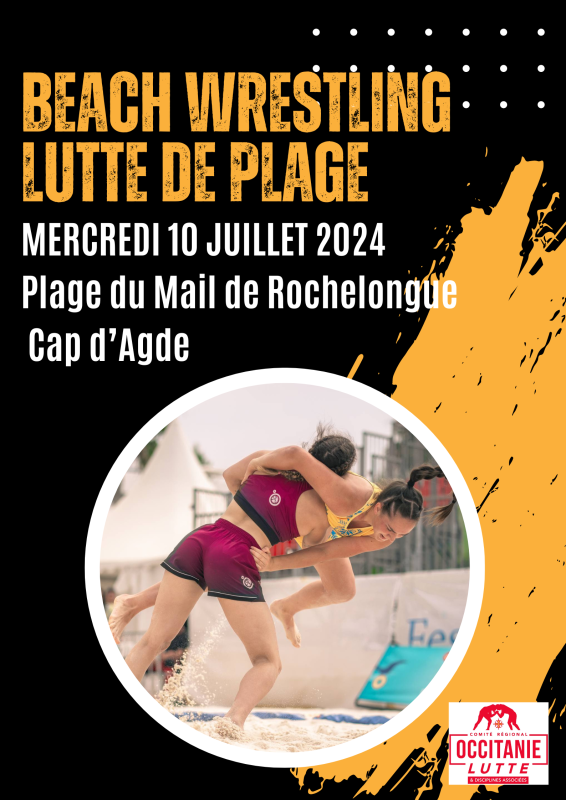 Tournée lutte de plage - Beach Wrestling