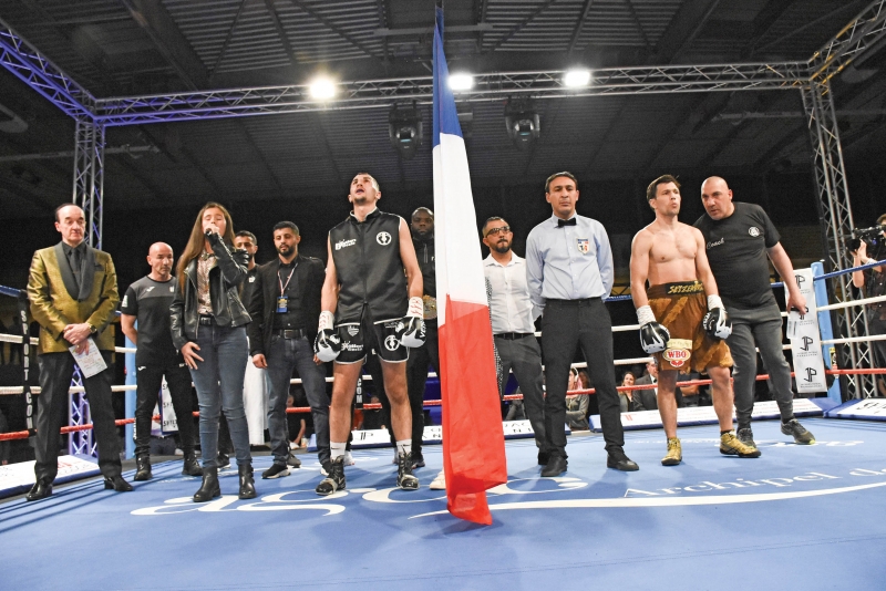 Soirée de gala lors de la réunion de boxe anglaise  des Patrac’s Brothers