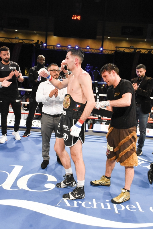 Soirée de gala lors de la réunion de boxe anglaise  des Patrac’s Brothers