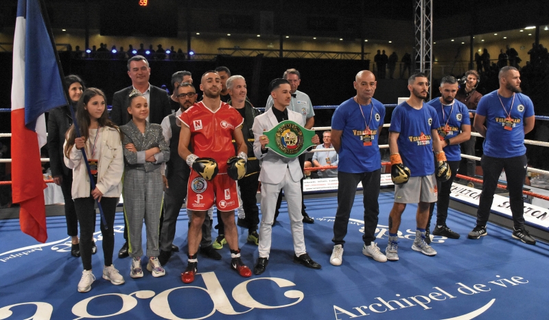 Soirée de gala lors de la réunion de boxe anglaise  des Patrac’s Brothers