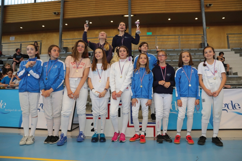 Le Palais des Sports transformé en temple de l’escrime