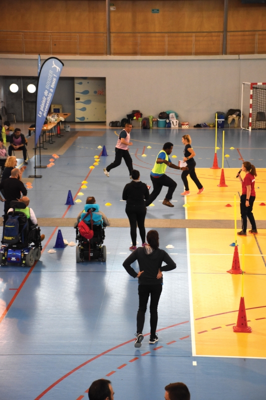 Pratique physique et handicap au Palais des Sports d’Agde