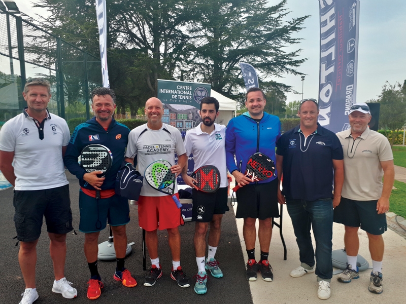 La paire Carité/Casquero  remporte l’Open Shilton Padel du Cap d’Agde