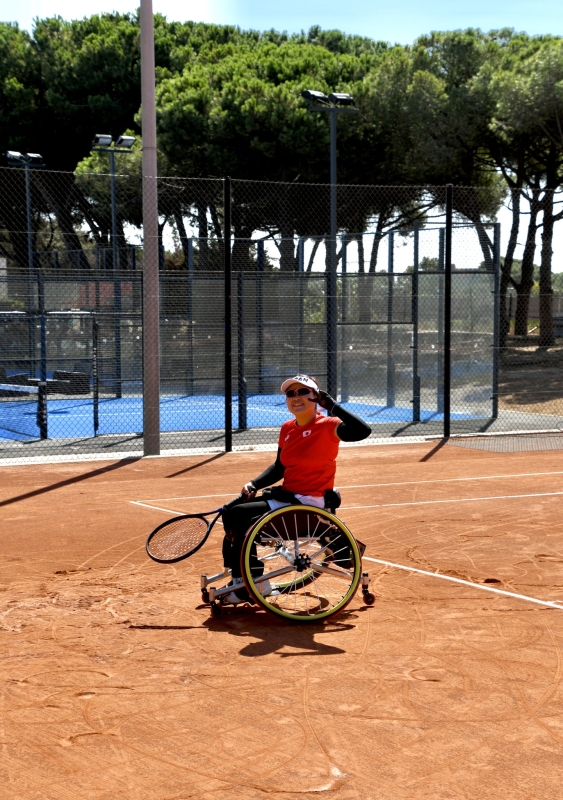 L équipe du Japon de tennis fauteuil se prépare pour les Jeux Paralympiques 2024