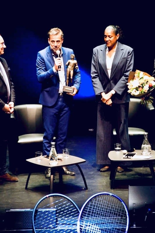 Marie-José Pérec, invitée exceptionnelle du Club des Entrepreneurs de l’agence Blue Invest