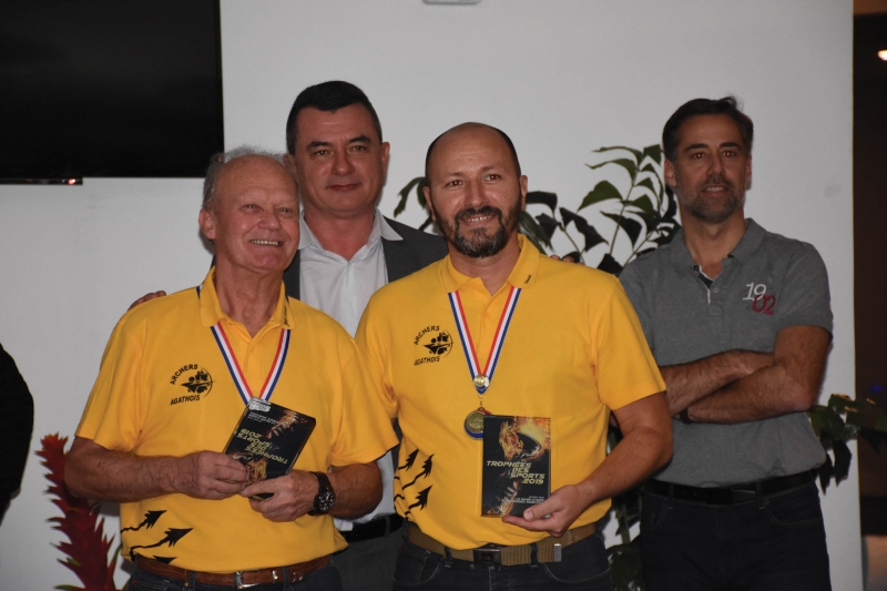 Les sportifs agathois honorés lors de la remise  des Trophées des Sports 2019