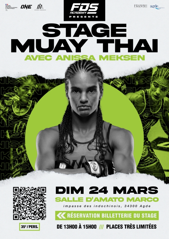 Stage de Muay Thai avec Anissa Meksen