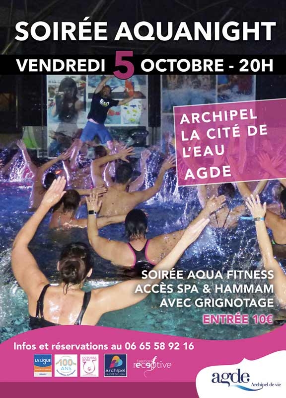 Soirée «Aquanight» à la Cité de l’Eau