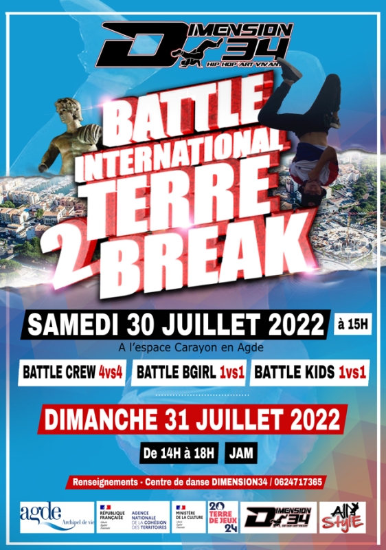 Battle International Terre 2 Break Agenda Ville D Agde