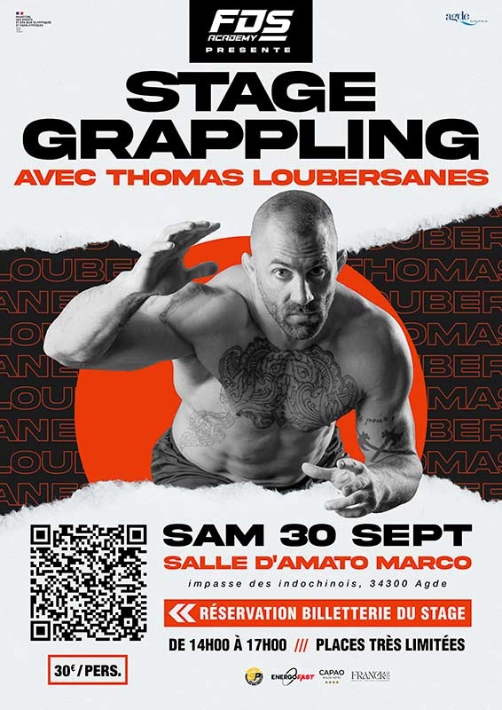 Stage Grappling avec Thomas Loubersanes