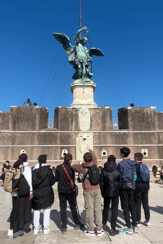 7 jeunes du Centre Cap Ado sont partis à la découverte de Rome