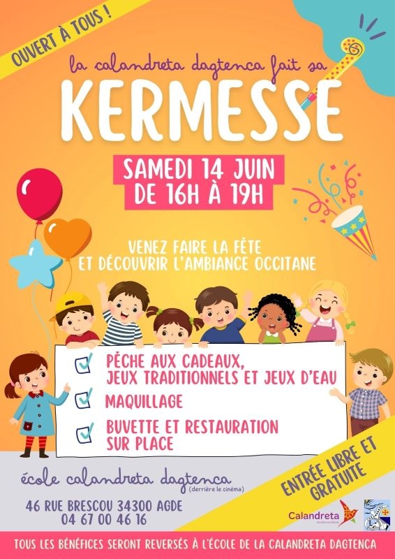 La Calandreta Dagtenca fait sa Kermesse !