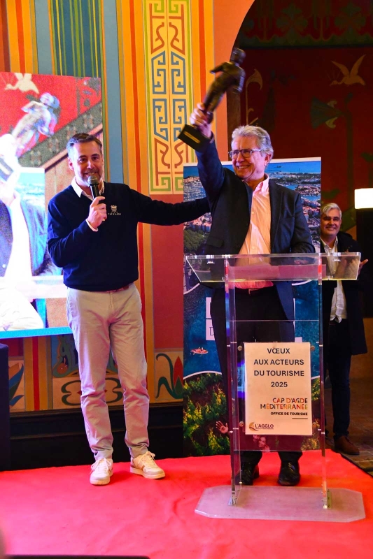 Le Directeur de l’Office de Tourisme Cap d’Agde Méditerranée prend sa retraite