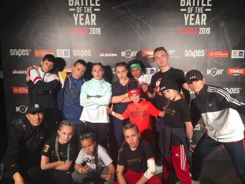 «Les Kid's» de Dimension 34 : Une première à la Battle Of The Year de Montpellier