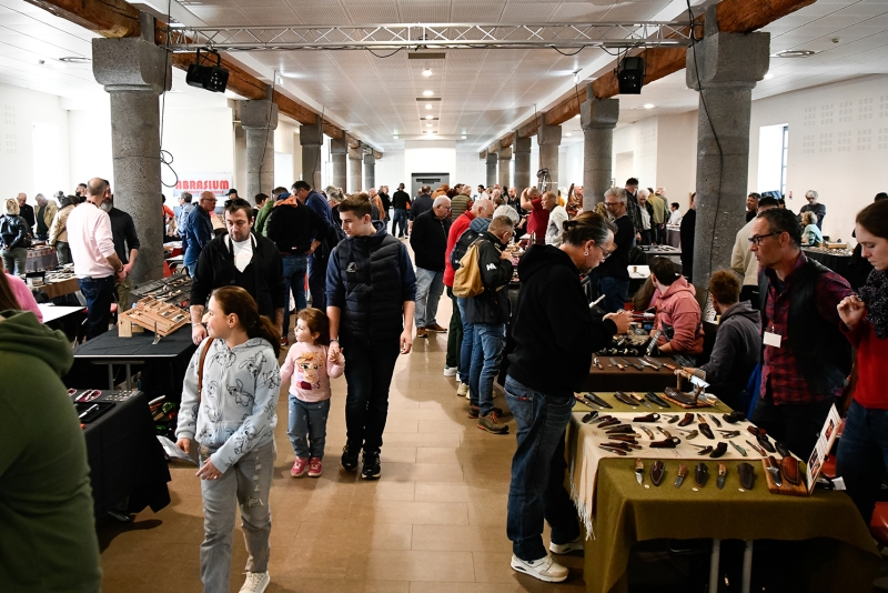 les visiteurs du salon