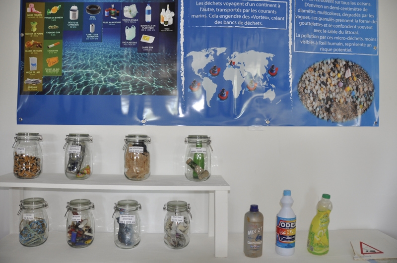 Le Belvèdère de la Criée accueille une exposition  pour sensibiliser à la pollution liée aux déchets