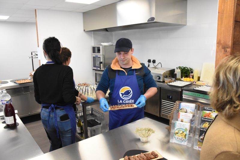 Une salle de dégustation inaugurée au sein du Belvédère de la Criée