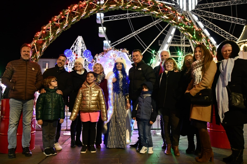 Inauguration du village de Noël du Cap d'Agde