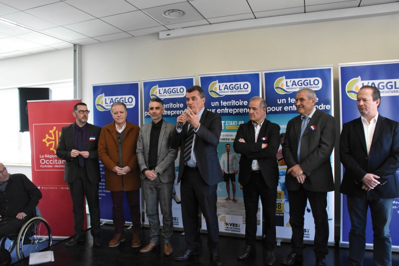 Inauguration de la pépinière d’entreprises Gigamed