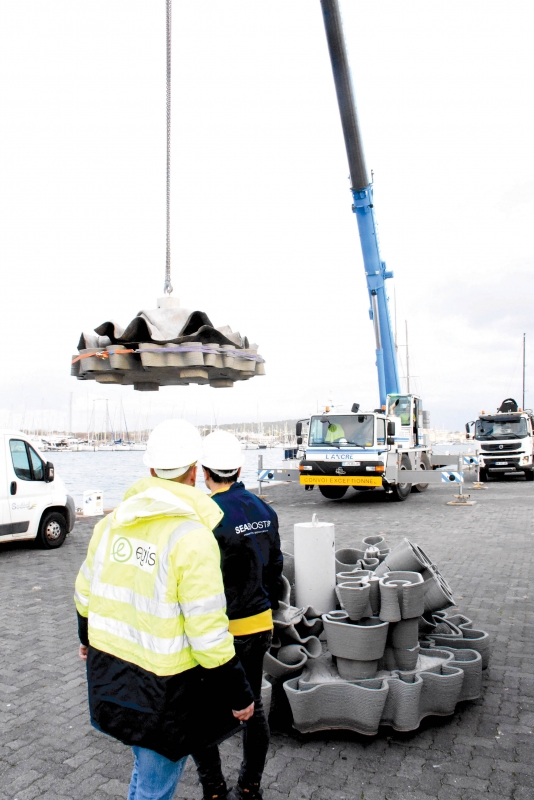 De nouveaux récifs artificiels immergés au large du Cap d’Agde