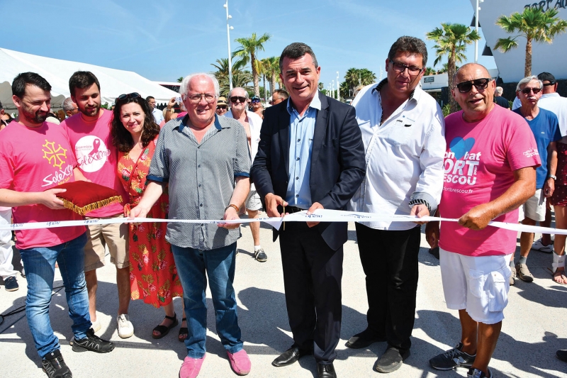 Au Cap d’Agde, le quai de la Joliette rénové et rebaptisé « quai Jean Vila »