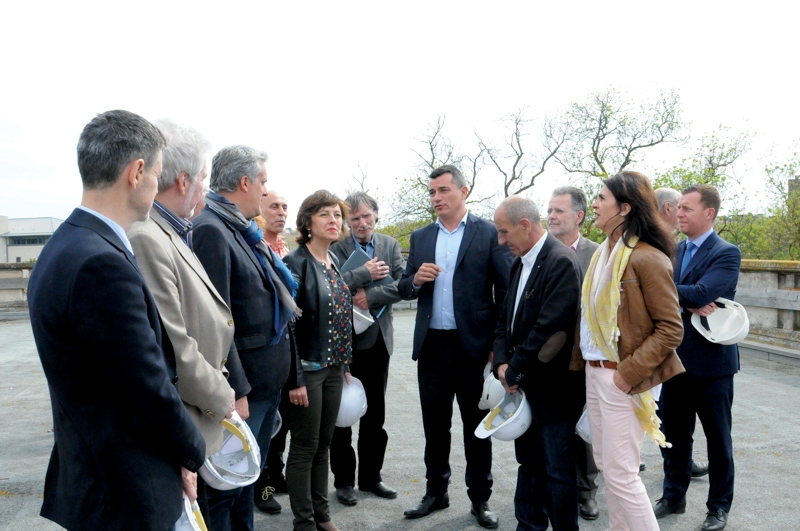 Carole Delga, Présidente de Région, en visite en terre agathoise 