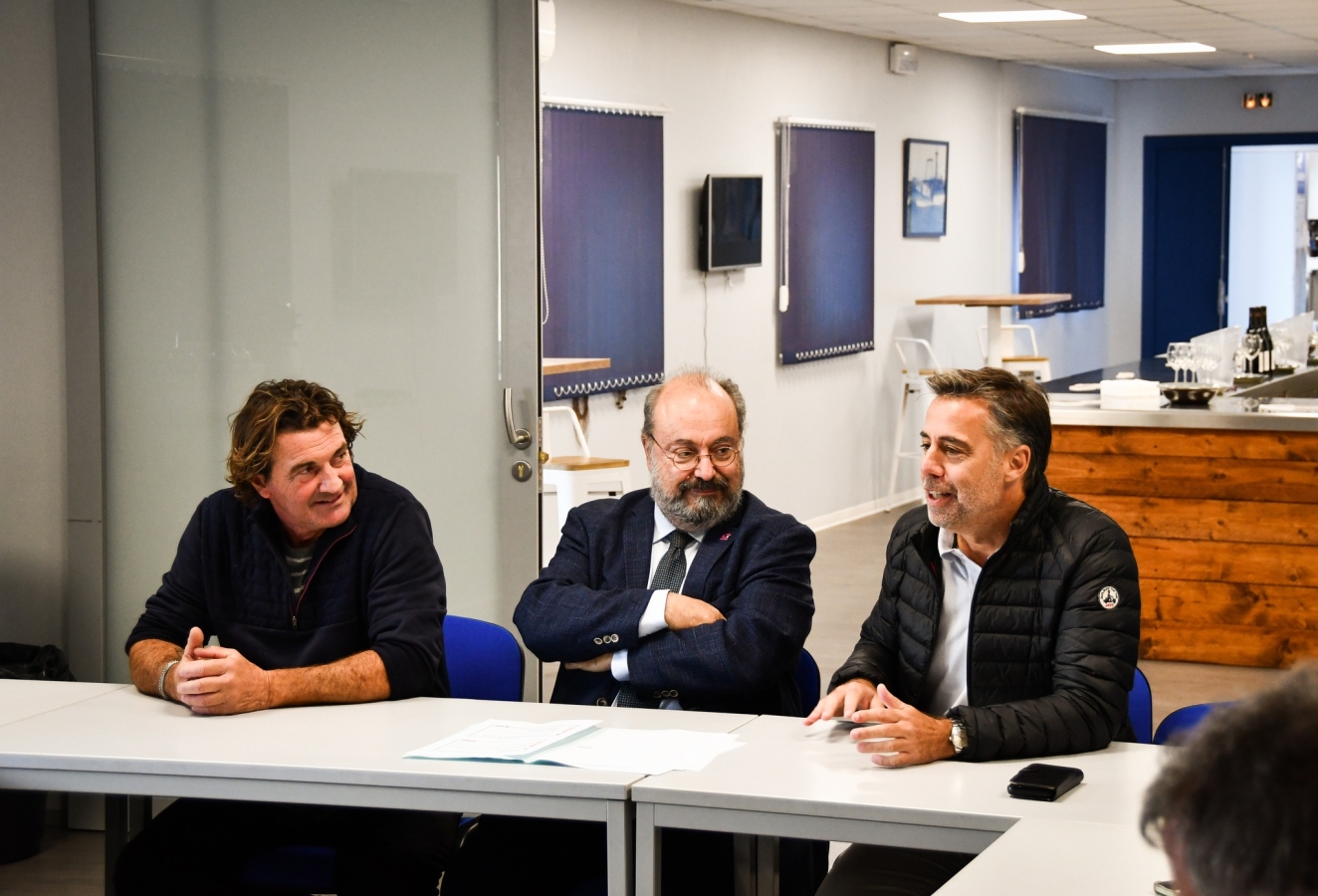 Développement du port du Grau d Agde : conférence de presse Développement du port du Grau d Agde : conférence de presse